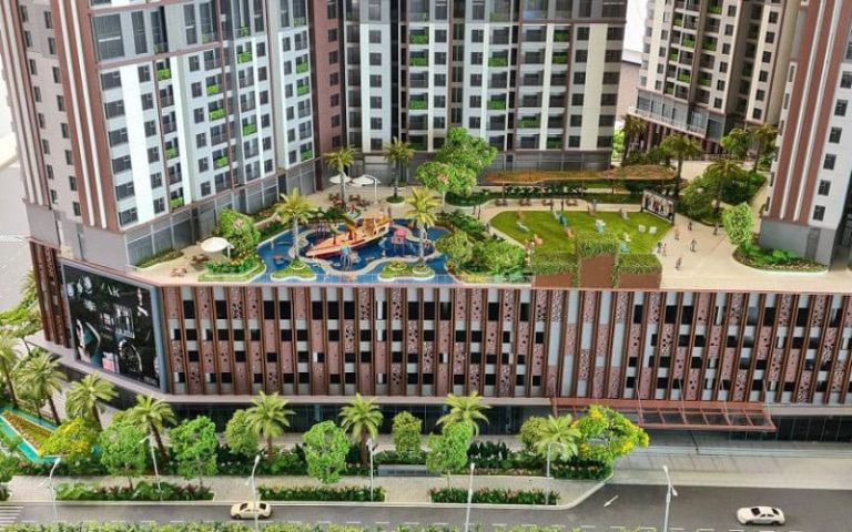 Hình ảnh tiện ích khu vui chơi trẻ em tại căn hộ Central Residence